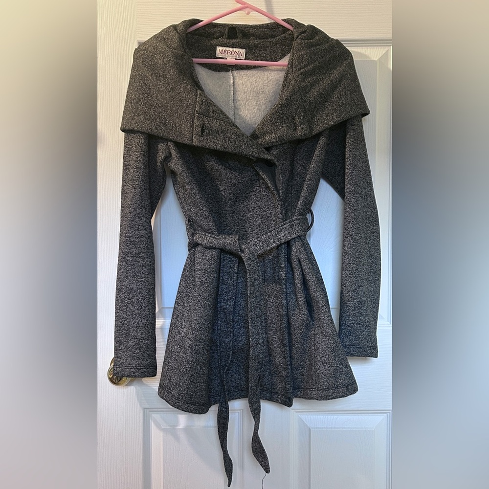 Merona Charcoal Soft Jacket XS